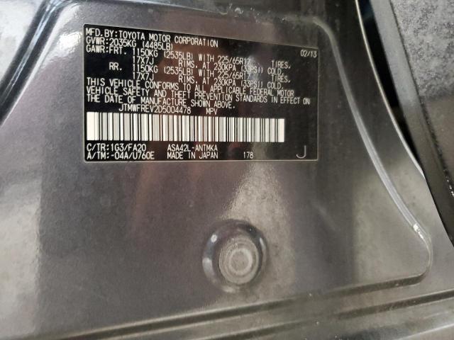 Photo 14 from auction – 2013 TOYOTA RAV4 XLE with VIN JTMWFREV2D5004478
