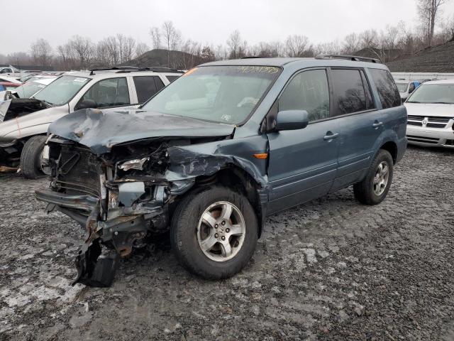 HONDA PILOT EX 2007 with VIN 2HKYF18487H529112 - Photo from auction