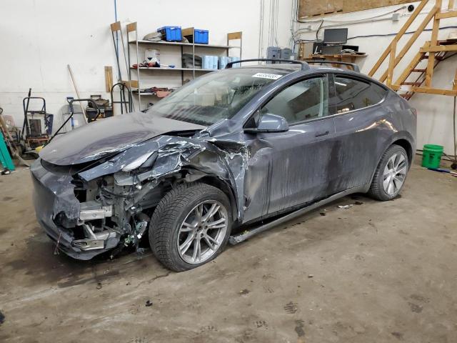 TESLA MODEL Y 2022 with VIN 7SAYGAEE8NF542046 - Photo from auction
