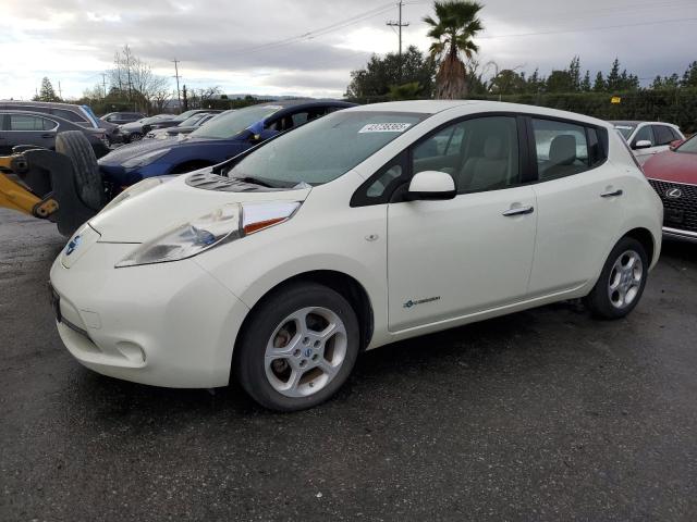 NISSAN LEAF SV 2011 with VIN JN1AZ0CP8BT008080 - Photo from auction