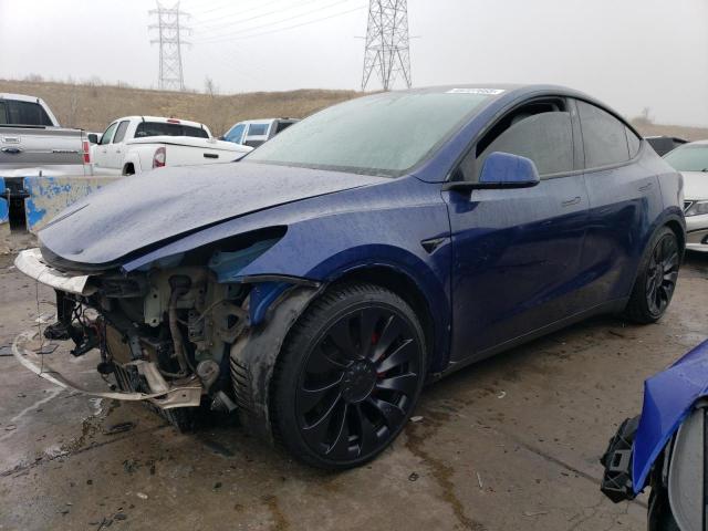 TESLA MODEL Y 2023 with VIN 7SAYGDEF0PF621840 - Photo from auction