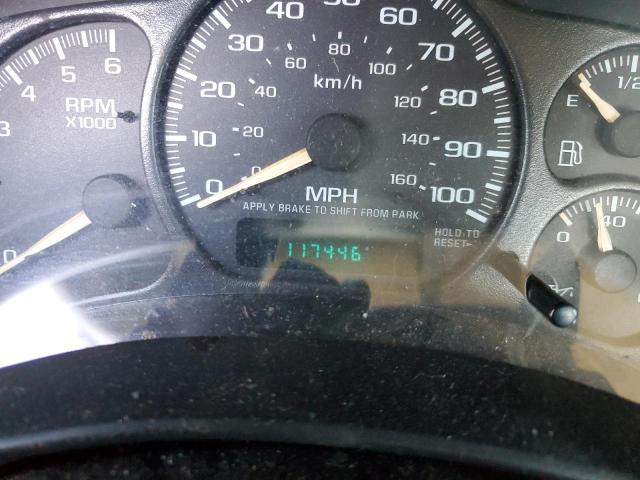 Photo 9 from auction – 2002 GMC NEW SIERRA with VIN 2GTEK19V221141499