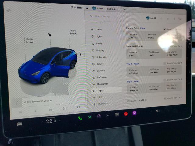 Photo 9 from auction – 2025 TESLA MODEL Y with VIN 7SAYGAEE5SF263102