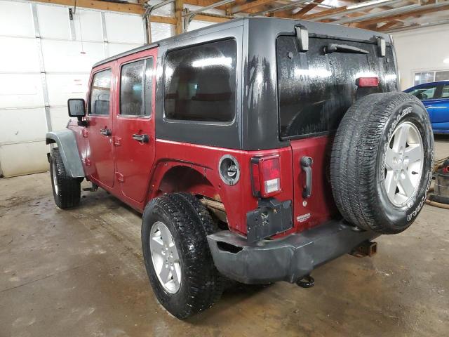Photo 2 from auction – 2012 JEEP WRANGLER U with VIN 1C4BJWDG0CL185041