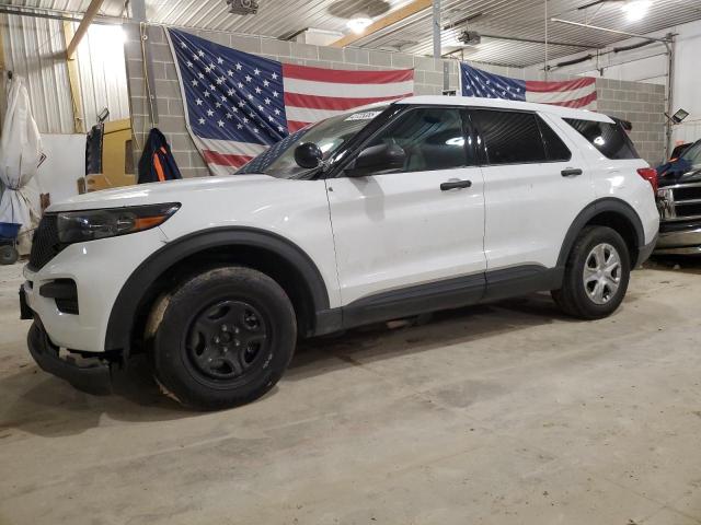 FORD EXPLORER P 2021 with VIN 1FM5K8AB5MGB46434 - Photo from auction