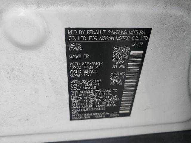 Photo 14 from auction – 2018 NISSAN ROGUE S with VIN KNMAT2MT4JP534185