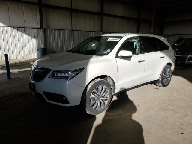 ACURA MDX TECHNO 2016 مع رقم تعريف المركبة 5FRYD3H46GB017086 - صورة من المزاد