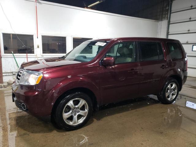 HONDA PILOT EXL 2015 with VIN 5FNYF4H53FB049745 - Photo from auction