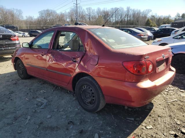 Photo 2 from auction – 2005 TOYOTA COROLLA CE with VIN 2T1BR32E05C369804
