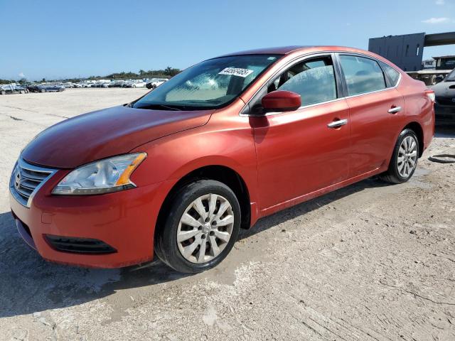 NISSAN SENTRA S 2014 with VIN 3N1AB7AP7EY327370 - Photo from auction