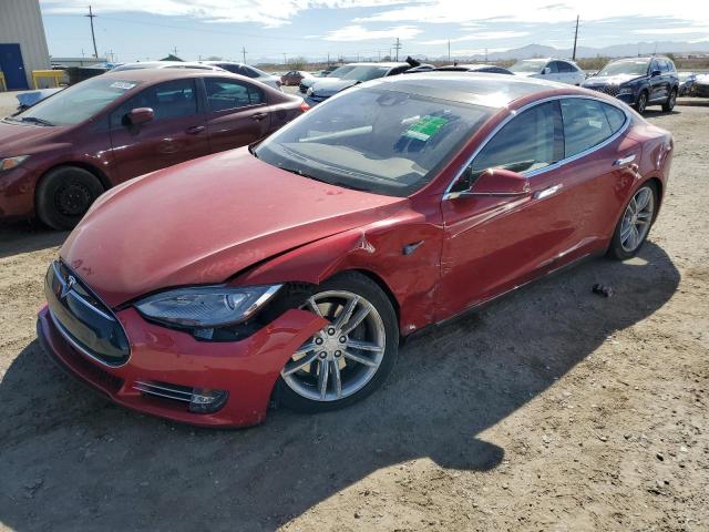 Снимка 1 от търг – 2015 TESLA MODEL S с VIN 5YJSA1E21FF102987