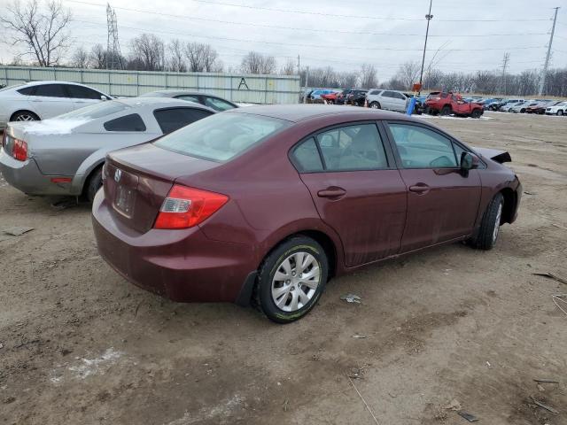 Zdjęcie 3 z aukcji – 2012 HONDA CIVIC LX z VIN 19XFB2F58CE066293