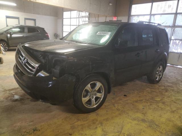 HONDA PILOT EXL 2013 with VIN 5FNYF4H50DB002136 - Photo from auction