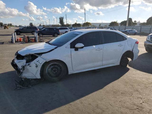 TOYOTA COROLLA LE 2021 with VIN 5YFEPMAE6MP172726 - Photo from auction