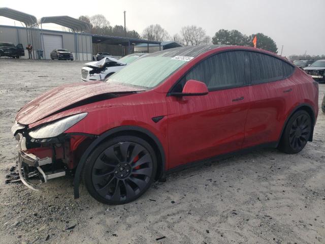 TESLA MODEL Y 2024 with VIN 7SAYGDEF0RA265342 - Photo from auction