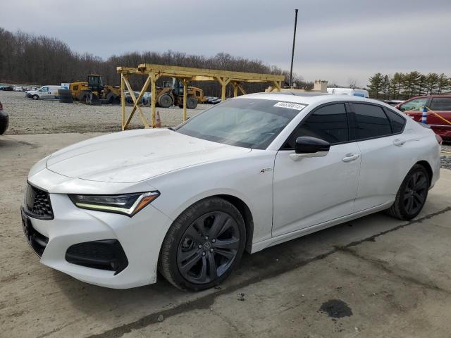 ACURA TLX TECH A 2021 with VIN 19UUB6F57MA008583 - Photo from auction