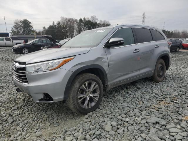 TOYOTA HIGHLANDER 2015 with VIN 5TDKKRFH7FS110117 - Photo from auction