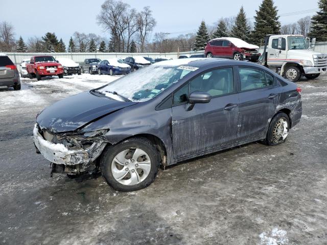 Photo 1 from auction – 2014 HONDA CIVIC LX with VIN 2HGFB2F55EH541942