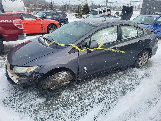 HONDA CIVIC LX 2013 with VIN 2HGFB2F47DH020100 - Photo from auction