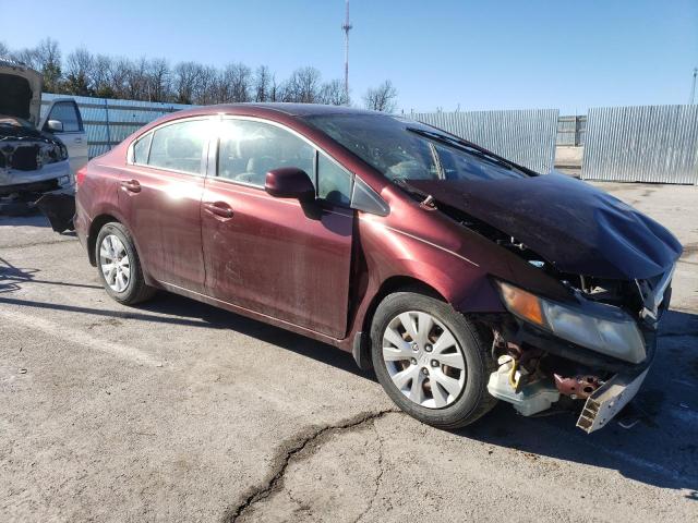 Снимка 4 от търг – 2012 HONDA CIVIC LX с VIN 19XFB2F50CE391147