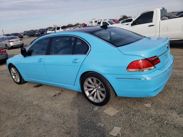 Foto 2 de la subasta – 2007 BMW 750 con VIN WBAHN83597DT74195