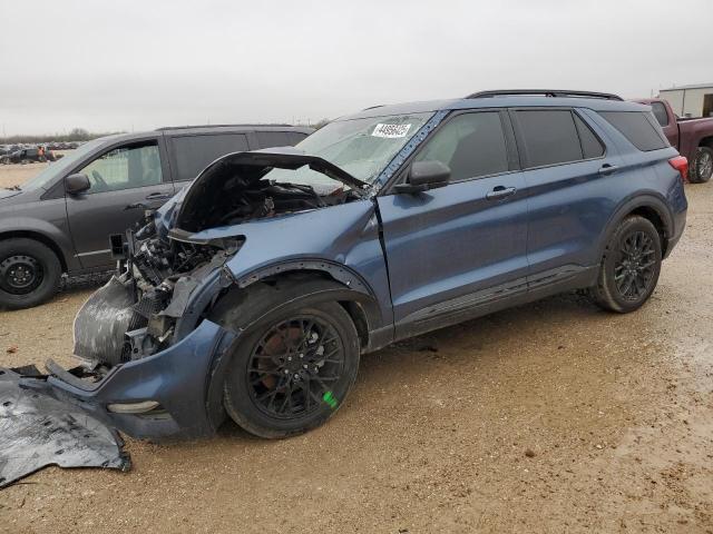 FORD EXPLORER X 2020 with VIN 1FMSK7DH3LGB55905 - Photo from auction