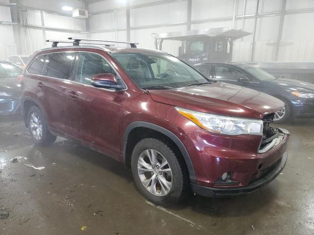 Photo 4 from auction – 2015 TOYOTA HIGHLANDER with VIN 5TDJKRFH7FS163847