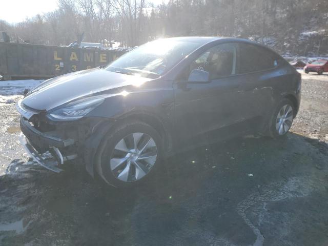 TESLA MODEL Y 2021 with VIN 5YJYGDEE0MF278947 - Photo from auction