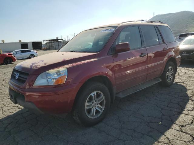HONDA PILOT EX 2005 with VIN 2HKYF18415H544032 - Photo from auction