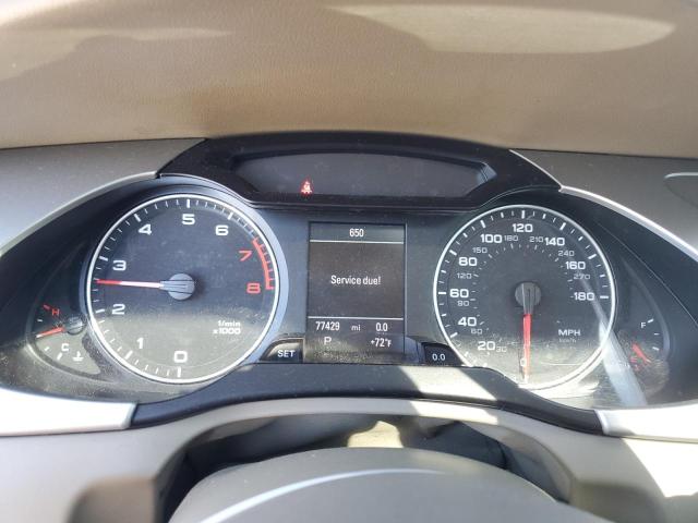 Снимка 9 от търг – 2012 AUDI A4 PREMIUM с VIN WAUFFAFL3CA120337