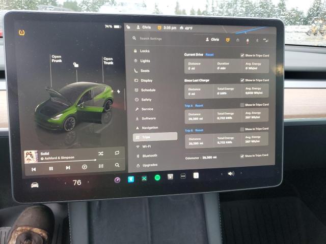 Zdjęcie 9 z aukcji – 2022 TESLA MODEL Y z VIN 7SAYGAEE9NF484190