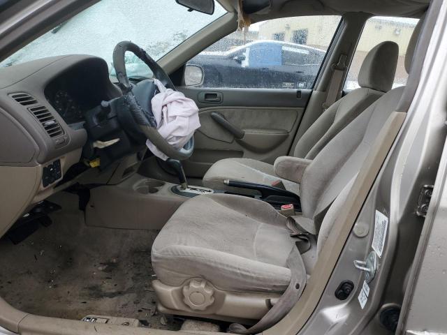 Photo 7 from auction – 2001 HONDA CIVIC EX with VIN 2HGES26771H592589