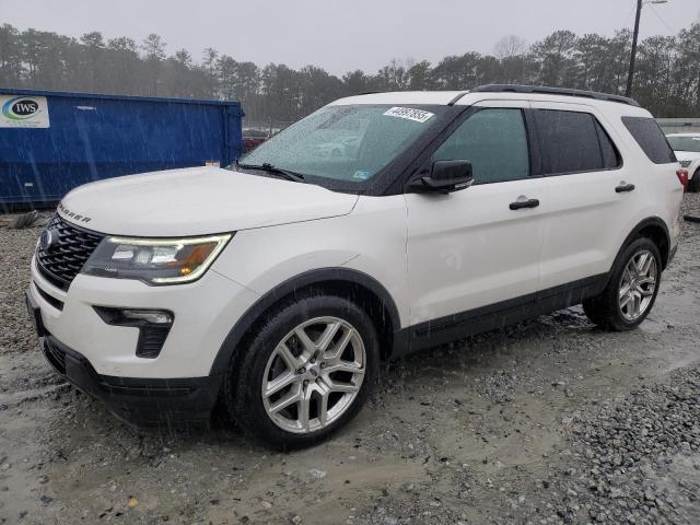 FORD EXPLORER S 2018 with VIN 1FM5K8GT4JGB38157 - Photo from auction