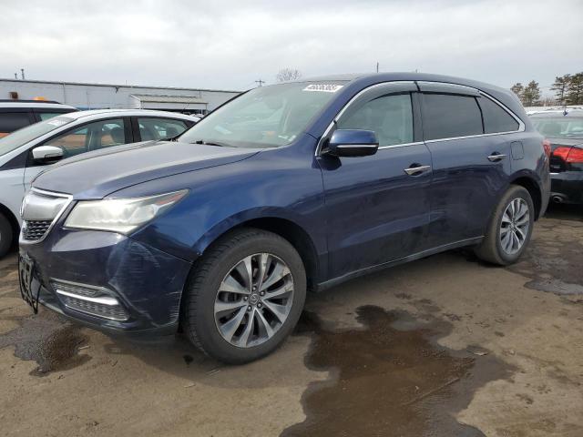 ACURA MDX TECHNO 2014 with VIN 5FRYD4H4XEB043242 - Photo from auction
