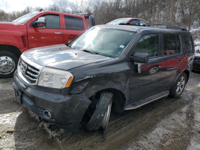 HONDA PILOT EXL 2013 with VIN 5FNYF4H51DB010035 - Photo from auction