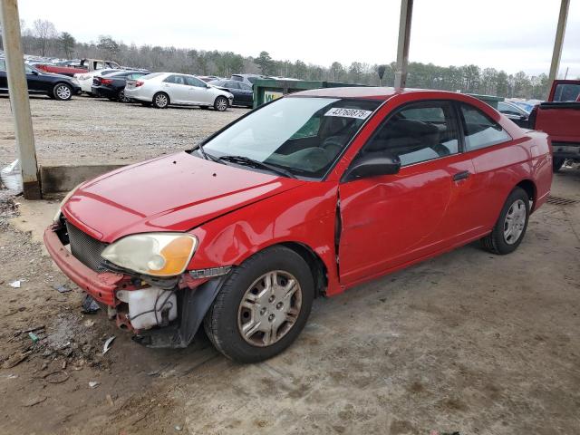 Photo 1 from auction – 2002 HONDA CIVIC DX with VIN 1HGEM22202L061842