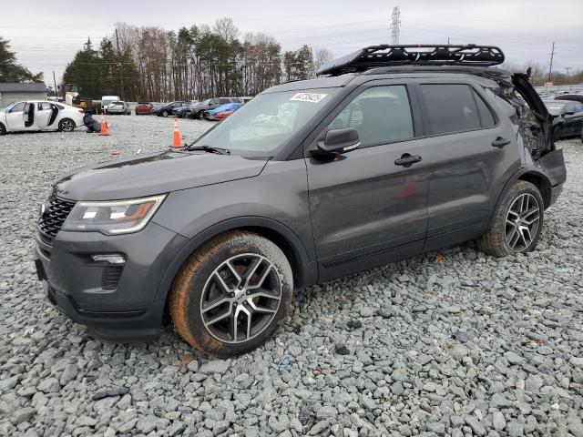 FORD EXPLORER S 2018 with VIN 1FM5K8GT5JGC22584 - Photo from auction