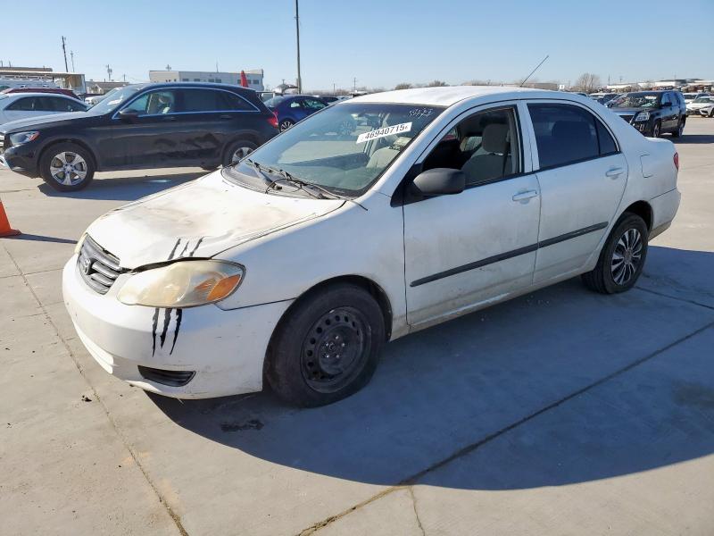 Снимка 1 от търг – 2003 TOYOTA COROLLA CE с VIN JTDBR32E032015468