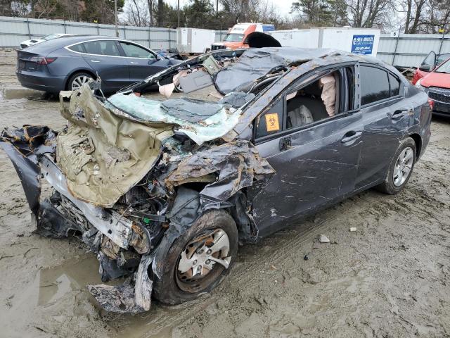 HONDA CIVIC LX 2015 with VIN 2HGFB2F59FH517032 - Photo from auction
