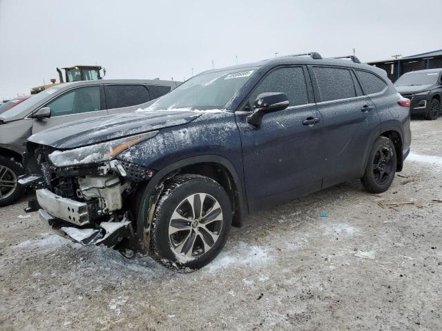 TOYOTA HIGHLANDER 2021 with VIN 5TDHZRBH3MS535293 - Photo from auction