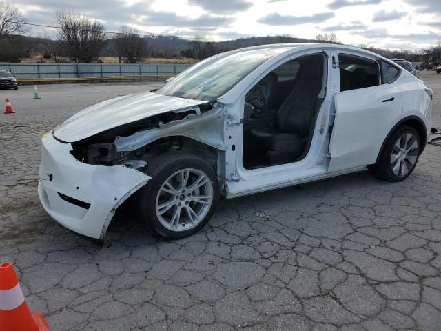 TESLA MODEL Y 2020 with VIN 5YJYGDEF3LF005959 - Photo from auction