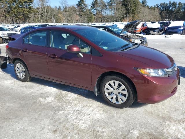 Photo 4 from auction – 2012 HONDA CIVIC LX with VIN 2HGFB2F5XCH609133