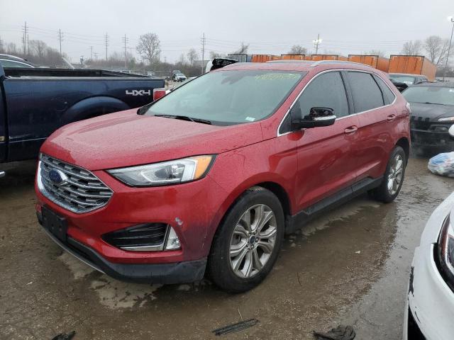 FORD EDGE TITAN 2021 with VIN 2FMPK3K99MBA34346 - Photo from auction