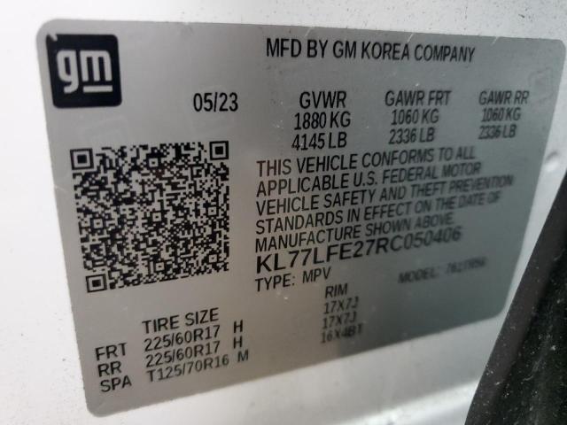 صورة رقم 14 من المزاد - 2024 CHEVROLET TRAX LS مع VIN KL77LFE27RC050406