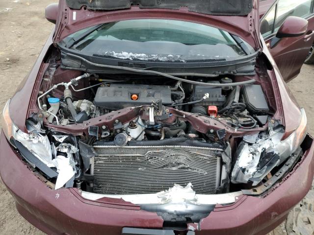 Photo 11 from auction – 2012 HONDA CIVIC LX with VIN 19XFB2F58CE066293