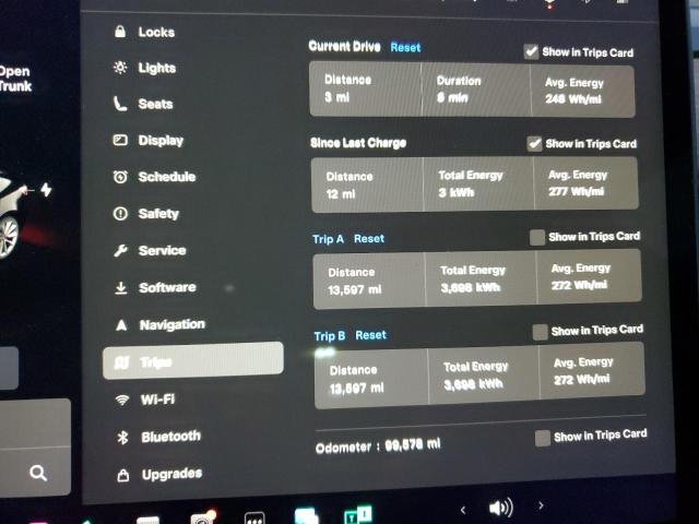 Photo 9 from auction – 2018 TESLA MODEL 3 with VIN 5YJ3E1EA2JF004916