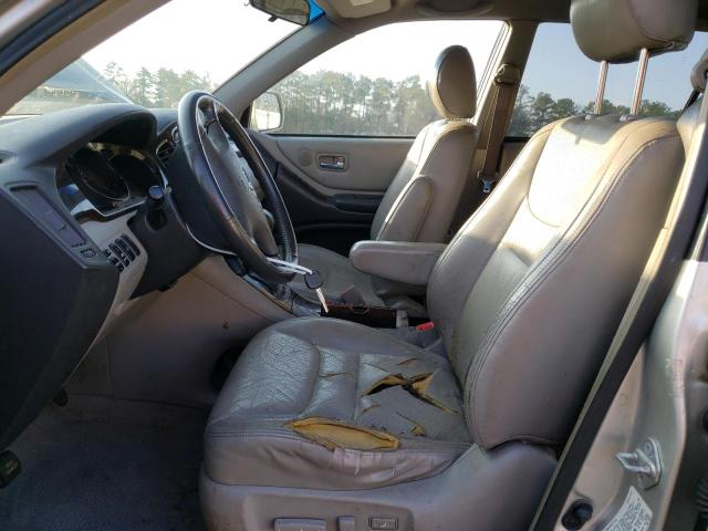 Photo 7 from auction – 2002 TOYOTA HIGHLANDER with VIN JTEGF21A520040511
