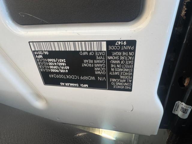Photo 10 from auction – 2019 FREIGHTLINER SPRINTER 2 with VIN WDRPF1CD0KT009249