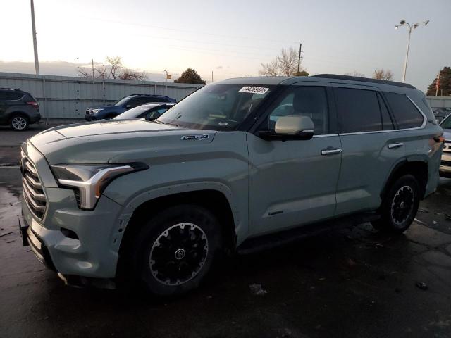 TOYOTA SEQUOIA SR 2023 with VIN 7SVAAABA3PX003446 - Photo from auction