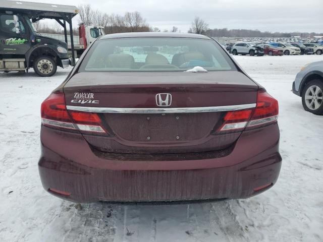 Photo 6 from auction – 2013 HONDA CIVIC LX with VIN 19XFB2F57DE082924